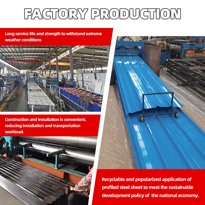 corrugated sheet production