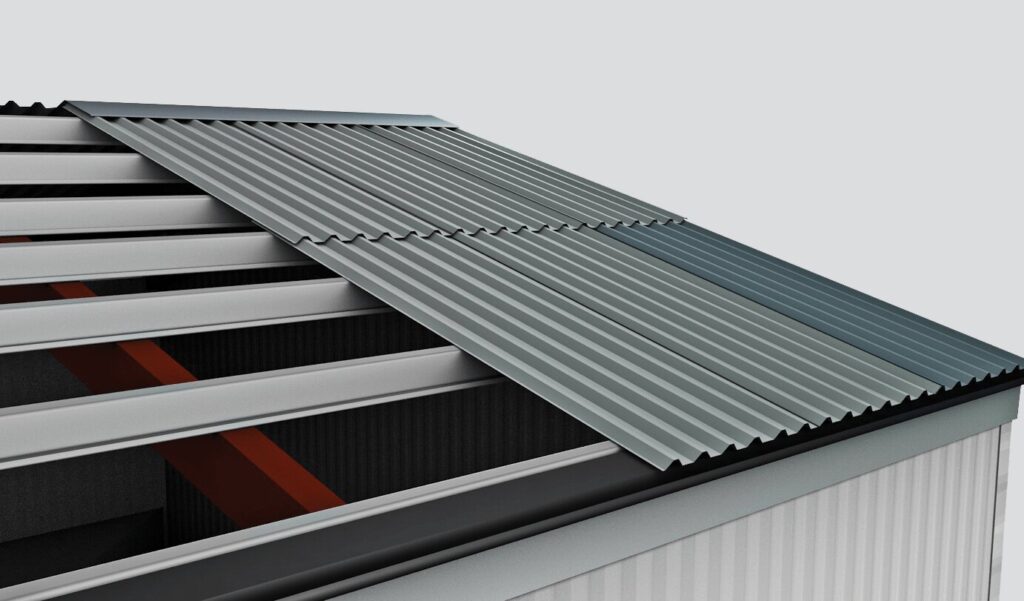 corrugated sheet metal