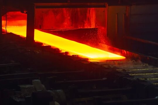 Production of hot rolled steel sheet