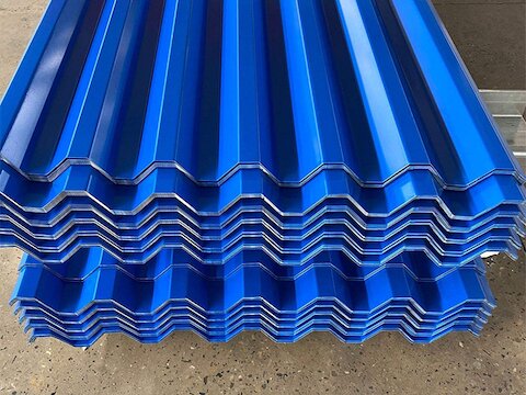 Galvanized corrugated sheet