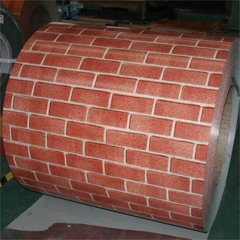 Brick pattern Pattern printed PPGI example