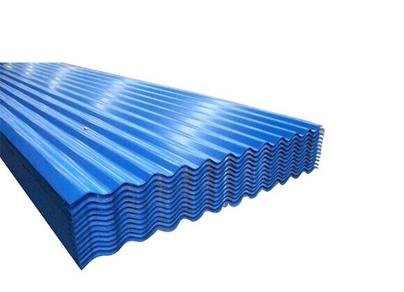 blue corrugated plate - ppgi - ppgl