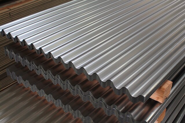 Corrugated steel board-gi-galvanized