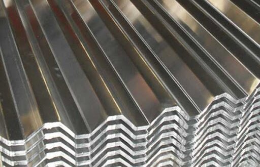 Stainless steel roofing panel