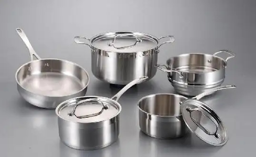 stainless steel pots