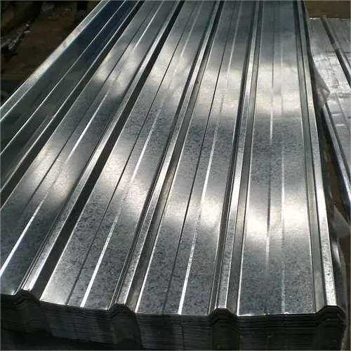 Galvanized steel corrugated board