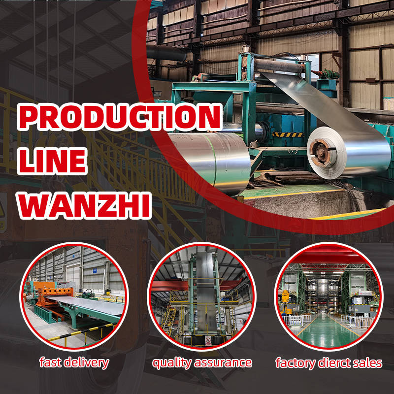 wanzhi production line - ppgl steel sheet - ppgi-gi-gl-hot rolled - cold rolling