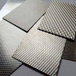 Decorative embossed stainless steel sheet