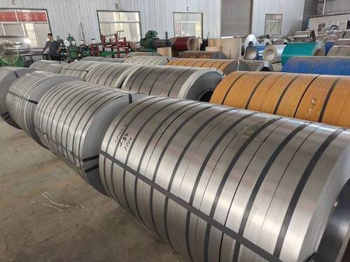 Galvanized Strip Steel  - Factory stock