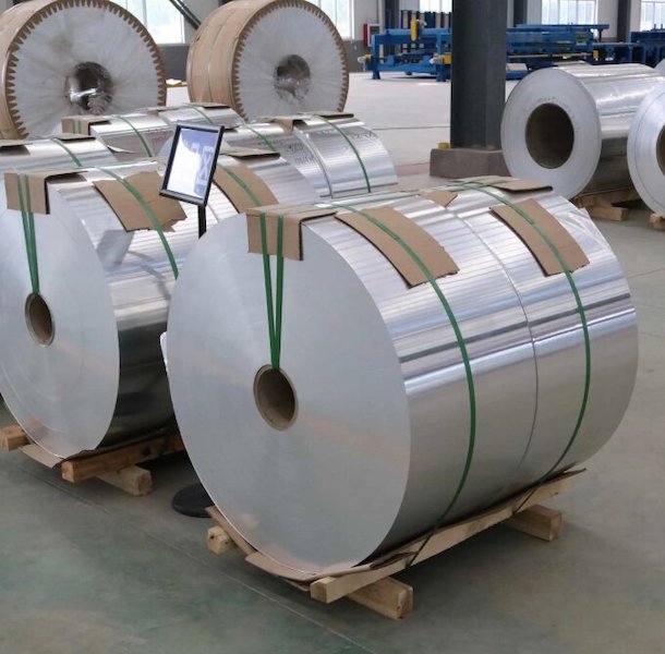 Baled aluminum coil in spot - 2000 series