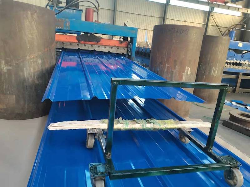 blue roofing plate - ppgi steel sheet - wanzhi steel