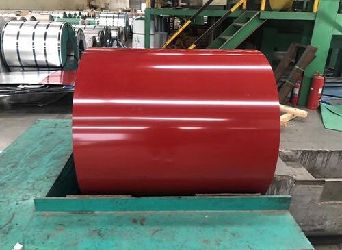 Aluminum coil, color-coated aluminum coil, red color-coated aluminum alloy coil