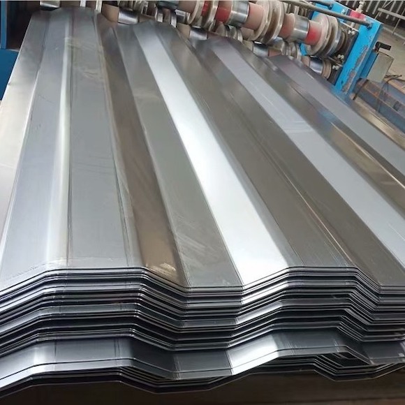 Galvanized container side panels