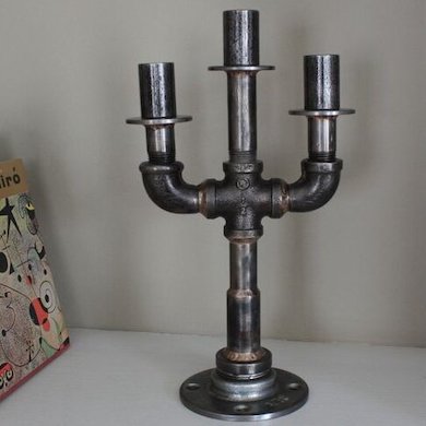 Steel pipe craft lamps