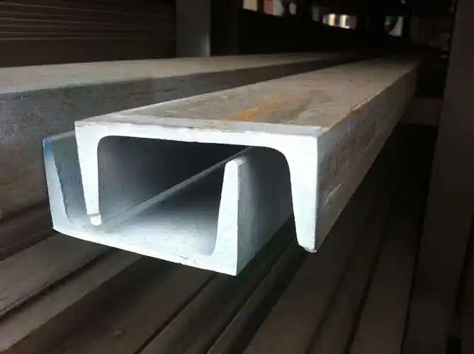 Hot rolled channel steel - economical and durable - easy to install