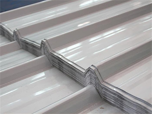 Nano Color Steel Tiles White color Wanzhi steel