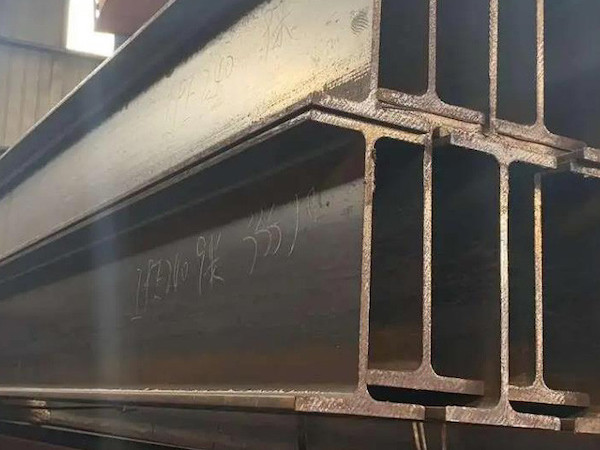 Hot rolled low-carbon steel H-beam