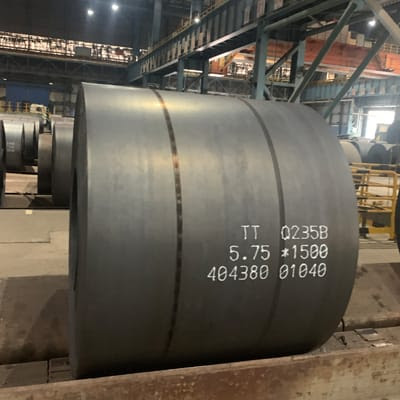 Q235B 5.75x1500 Hot Rolled steel coil