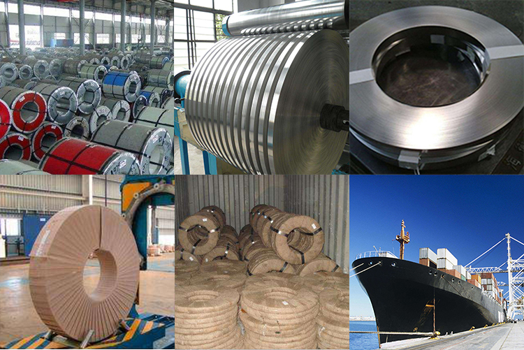Steel coil Strip Packaging Process Wanzhi Factory