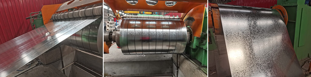 Galvanized steel strip 100m gi steel strip z150g hot dip zinc coated layer steel coil strip