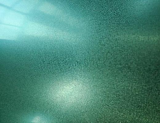 fingerprint green RAL 6027 color coated steel Surface inspection