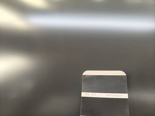 Product RAL7016 color coated steel color detection