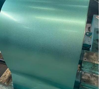 RAL 6027 color coated Al-Zinc steel produce