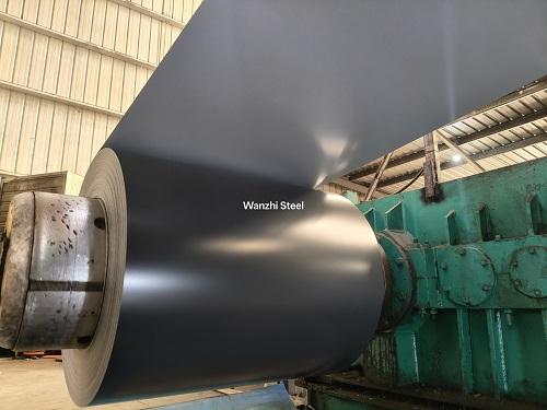 RAL7016 color coated steel Detail Display