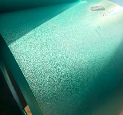 WANZHI anti fingerprint green RAL 6027 color coated Galvalume steel