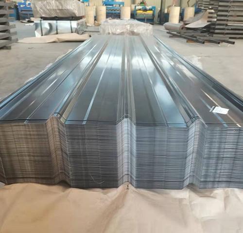 0.5mm PPGI Roofing Sheets RAL5004 Color Coated Steel Corrugated plates