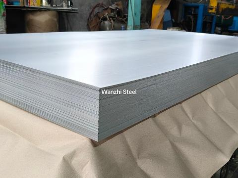 0.7mm thick non Spangle galvanized sheet