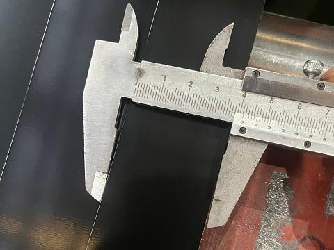 38mm Color coated strip width detection