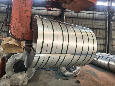 Galvanized steel strips packaging