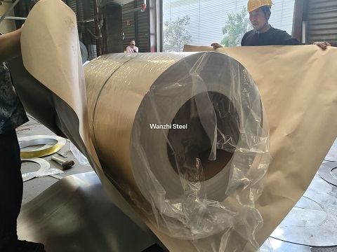 Ral9003 PPGI Coil signal white color galvanized steel coil packaging