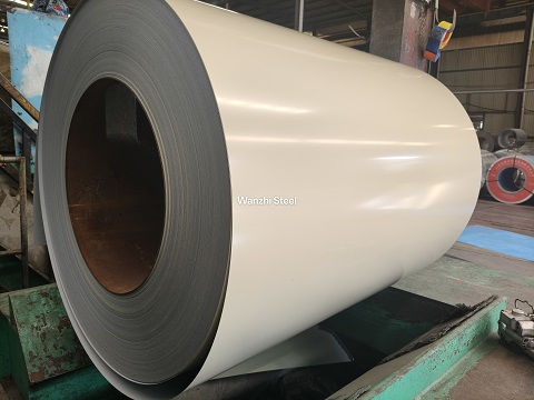Width 730mm Z160 galvanized color coated steel coil plates