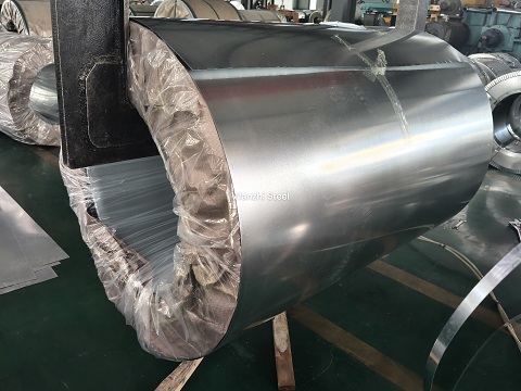 wanzhi z120 galvanized steel strip packaging