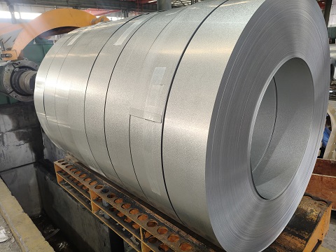 z120 galvanized steel strip display