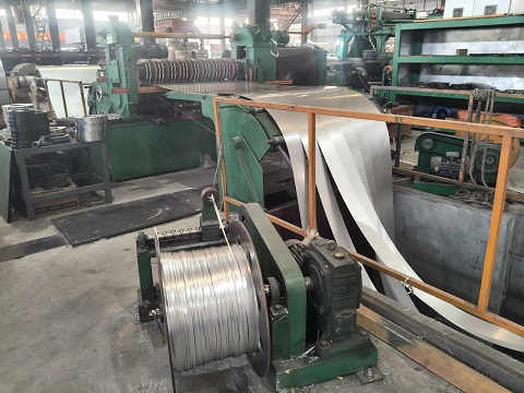 z120 galvanized strip steel production