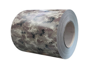 Desert camouflage printed color coated roll- Camouflage printed color coated coil