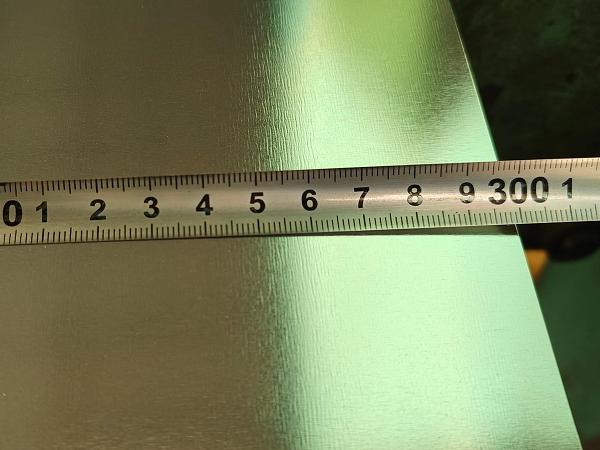 Z275 3000mm galvanized sheet length detection