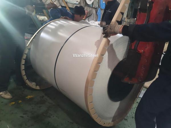 HDP print PPGL Steel coils packaging HDP print PPGL Steel coils packaging