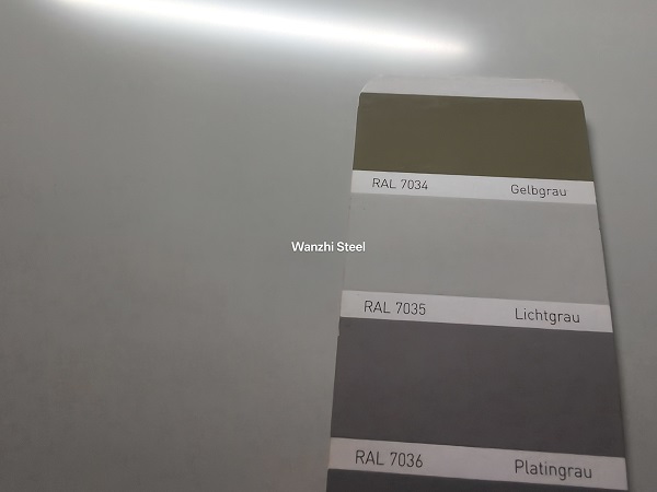 RAL7035 PPGL Coils color detection RAL7035 PPGL Coils color detection