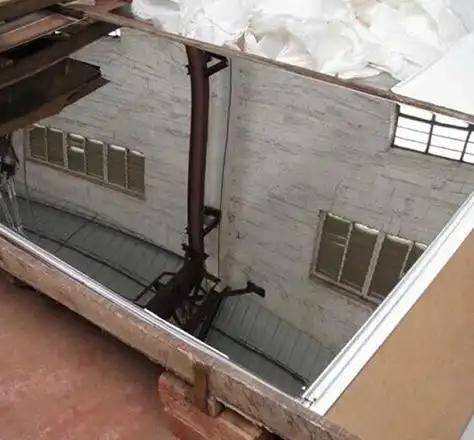 No.8 Mirror finished stainless steel sheet