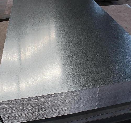 Non flower galvanized steel plate anti slip iron plate dx5d+z275 galvanized steel sheet 0.6mm longitudinal shear flat