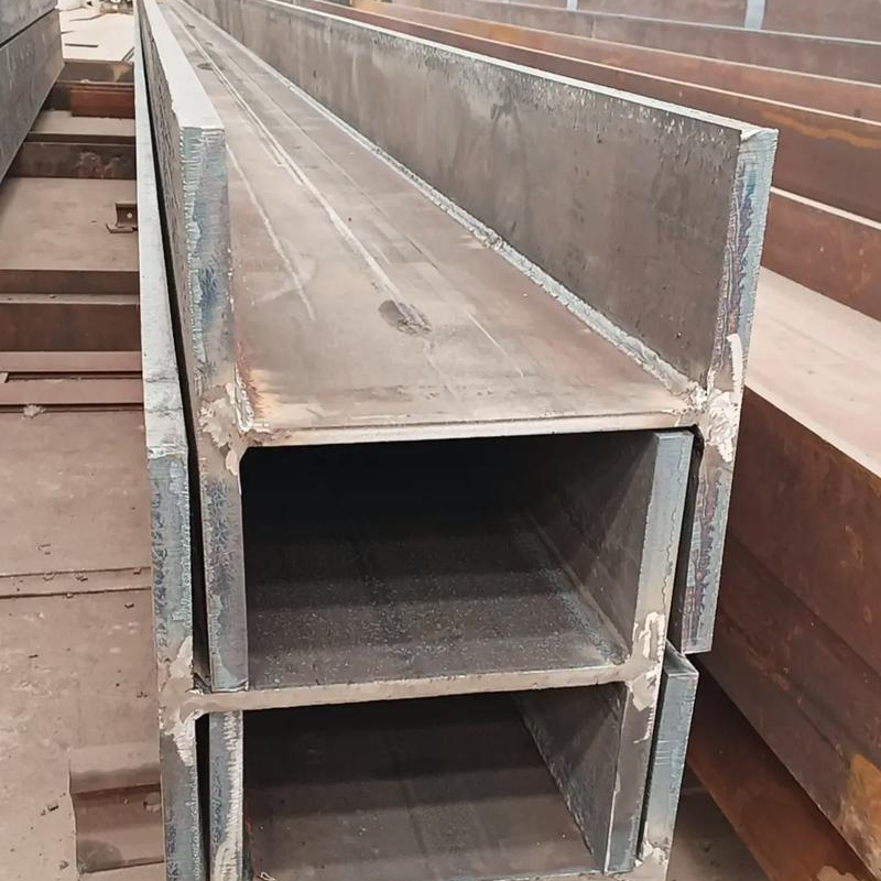 Steel structure material H-beams Q235B Q355B welded H beam, building steel beam, column, factory construction