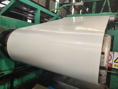 100 tons of RAL9002 color-coated steel coils are in production in Singapore. 100 tons of RAL9002 color-coated steel coils are in production in Singapore.