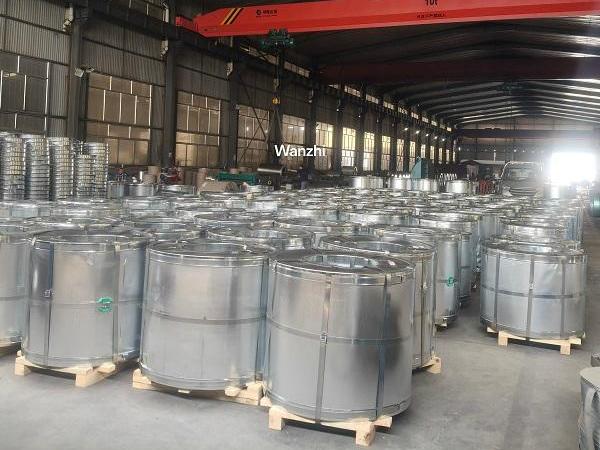 RAL9003 Z160 JIS G3312 SGCC color coated steel coil standard sea freight packaging RAL9003 Z160 JIS G3312 SGCC color coated steel coil standard sea freight packaging