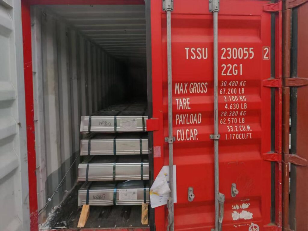 TSSU2300552 Container loading TSSU2300552 Container loading