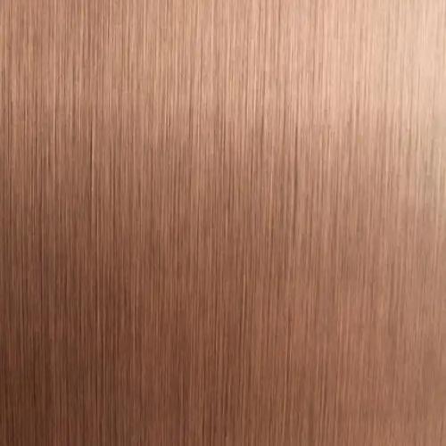 304 colored brushed stainless steel antique copper plate