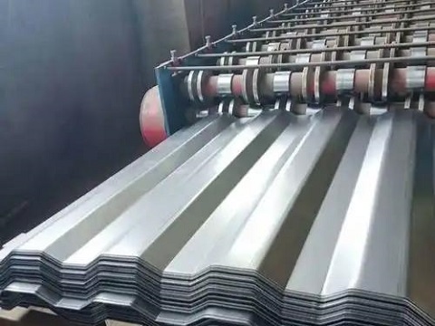 Effective width 1100mm galvanized roof panel